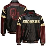 Oklahoma Sooners Black Elite Leather Jacket