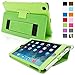 iPad Mini 1/2 Leather Case in Green