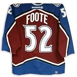 Adam Foote Colorado Avalanche Autographed Burgundy Jersey