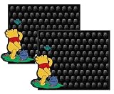 A Set of 2 Molded 14 x 17 Utility Mat - Winnie the Pooh Hunny and Butterfly