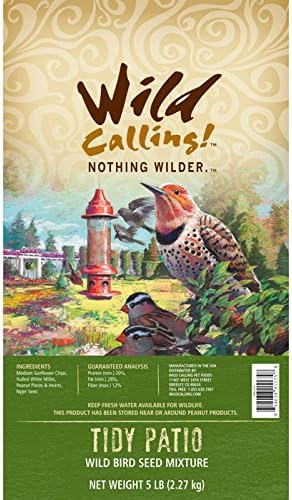 Wild Calling Wild Bird Food - Tidy Patio - 5 lb.