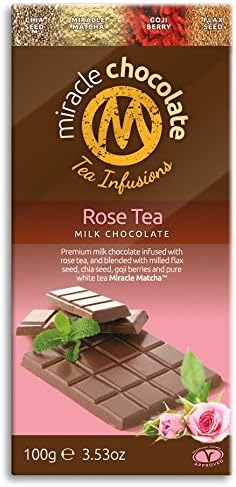 Miracle Matcha Rose Tea Chocolate Milk 100g