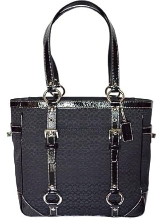 Coach Mini Signature Gallery Lunch Tote Bag Purse 18806