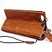 Genuine Real Leather Case for iPhone 6 Plus + Book Wallet Handmade Business 6s Cover
