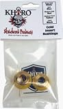 KHIRO GOLD INSERT BUSHING SET 92a M-HARD YELLOW