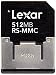 Electronics : Lexar 512MB RS-MMC