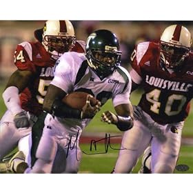 Mewelde Moore Tulane Green Wave 8x10 Autographed Photograph