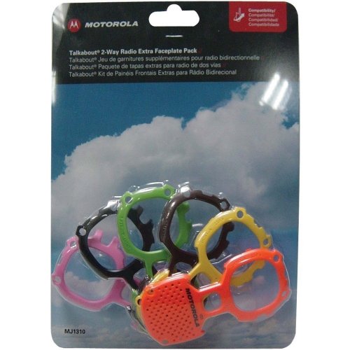 MOTOROLA TALKABOUT EXTRA FACEPLATE PACK 6 COLORS FOR MR SERIES / MR1327 /