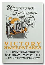 1919 Uniontown Speedway Poster Print