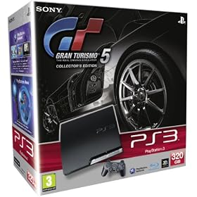 Sony PlayStation 3 Slim Console (320 GB Model) with Gran Turismo 5 Collector's Edition