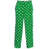 Alabama Crimson Tide Kelly Green St. Patrick's Day Shamrock Pajama Pants