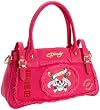 Ed Hardy Francesca Top Zip Shoulder Satchel