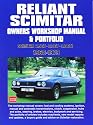 Reliant Scimitar Owners Workshop Manual 1968-1979