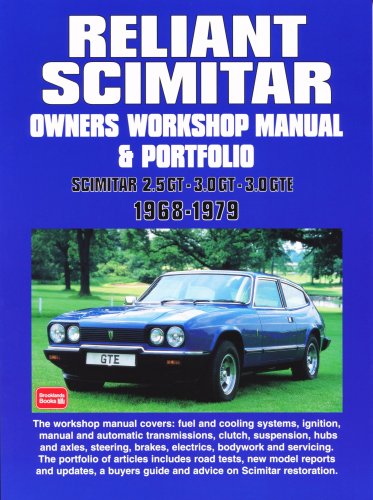 Reliant Scimitar Owners Workshop Manual and Portfolio 1968-1979