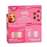 Febreze NOTICEables Dual Scented Oil, Thai Dragon Fruit, 2-Refill  (Pack of 6)