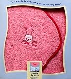 Hooded　towels(ベビー用バスタオル）ピンク