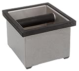 Review Espresso Supply 25610 / Rattleware Metal Holder 6 by 5-1/2 by 4 Inch Knock Box Set