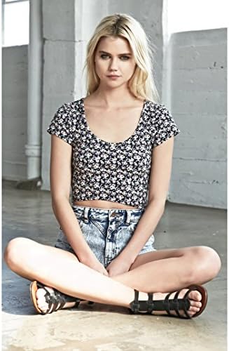 Nollie Womens Cute Cropped Tee