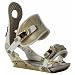 Ride VXn Snowboard Bindings White/Gold Womens Sz S