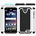 ZTE Grand X 3 Case, OEAGO [Drop Protection] Protective Case [Shock Proof] - Hybrid Dual Layer Rubber Plastic Impact Defender Rugged Slim Hard Case Cover for ZTE Grand X3 / ZTE Z959 - White