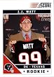 2011 Panini Score Football Rookie Card #340 J.J. Watt - Texans In a Protective Screwdown Case!