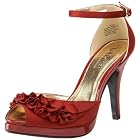 Unlisted Natural Wonder Satin Dress Ankle Strap