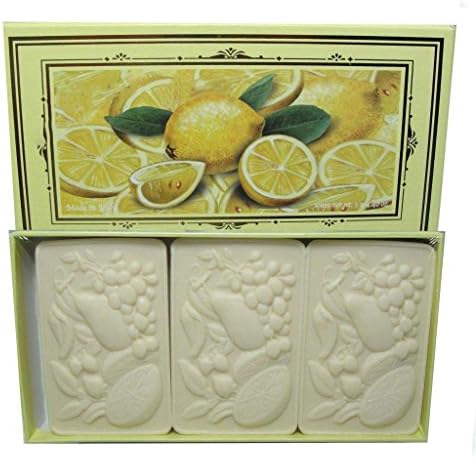Saponificio Artigianale Lemon Soap 3 pk