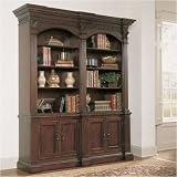 Universal Furniture 609331/609330 English Manor 85 H Executive Bookcase