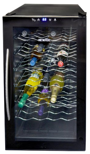 NewAir AW-280E Classic 28 Bottle Thermoelectric Wine Collector, Black