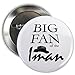 BIG FAN OF THE IMAN Imus 2.25 Pinback Button Badge