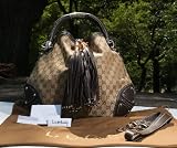 Gucci Brown 'Indy' Medium Top Handle Handbag