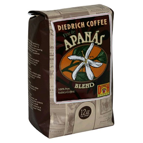 Diedrich Coffee, Apanas, WHOLE BEAN, 12-Ounce Bags (Pack of 3)