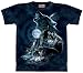 Bark at the Moon Wolf T-Shirt by The Mountain 100% Cotton Short Sleeve Shirt in Adult Sizes