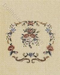 Miniature BeigeNeedlework Kit by Lindee's Little Linens