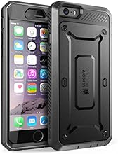 iPhone 6S Case, SUPCASE Apple IPhone 6 Case / 6S 4.7 Inch [Unicorn Beetle Pro] Rugged Holster Cover with Builtin Screen Protector (Black/Black)