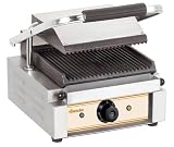 51igibROl L. SL160  Bartscher Elektro Kontaktgrill, gerillt