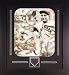 Lou Gehrig New York Yankees MLB Framed Photograph Career Collage with Team Medallion