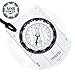 AOR Power #AR160 Clear Baseplate Compass Pocket Style Compass for Camping Hiking Survival Compass - Great Beginner Compass
