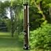 Droll Yankees CC24N 24-Inch Onyx Nyjer Tube Bird Feeder with Removable Base