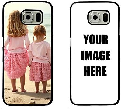 Custom Samsung S6 Case,Y&M Case, Make your Own Personality Phone Cases Designed for Samsung Galaxy S6 Cover -Plastic/Black