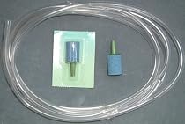 3m Fish tank Aquarium Air Line hose airline + 2 airstones