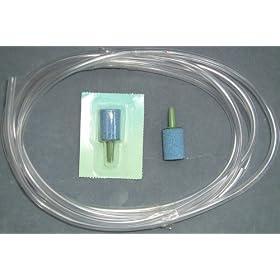 3m Fish tank Aquarium Air Line hose airline + 2 airstones