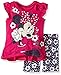 Disney Baby Girls' Minnie Mouse Bike Short Set with Top