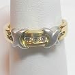 14K Two-Tone Gold Diamond Band