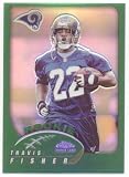 2002 Topps Chrome 170 Travis Fisher St. Louis Rams (RC - Rookie - Football Cards)