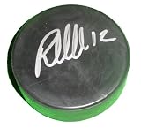 Patrick Marleau Autographed Hockey Puck, San Jose Sharks, Proof Photo of Patrick Signing for Us.