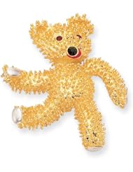 Jacqueline Kennedy Teddy Bear Brooch