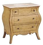 overstock bath vanities-Belle Foret BF65135R Single Basin Vanity