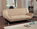 Home Elegance 4786pt Peat Microfiber Futon