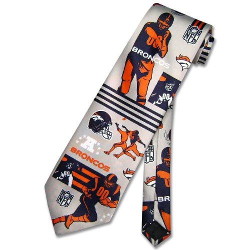 DENVER BRONCOS NeckTie NFL In The Game Men's Neck Tie
